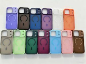 Skin Feeling Magsafe Case IP 17 PRO Light blue