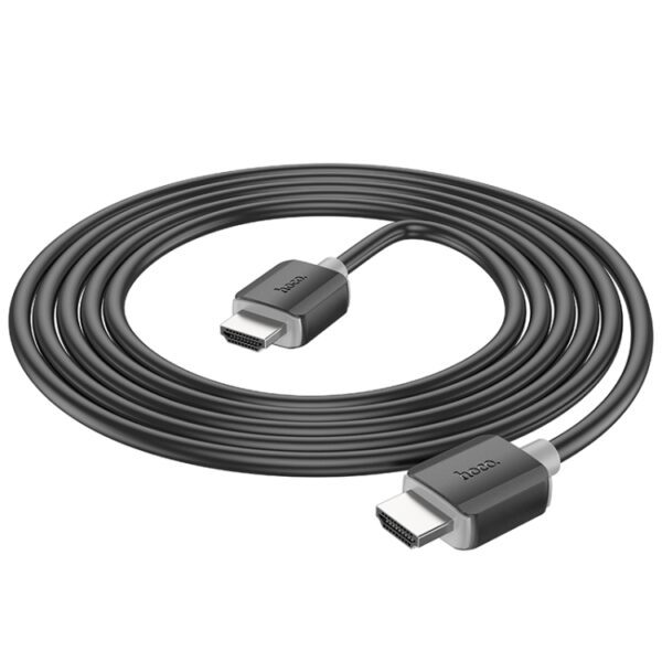 EDA004997902A Hoco US08 HDTV 2.0 male-to-male 4K HD data cable(L=2M) black