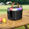 Hoco DS69 Vessel RGB BT speaker with two microphones black