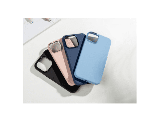 Screenshot 2026-04-02 104327 XO K21 iP15 6.1"Magnet Liquid Silicone Phone Case (with Metal Ring/Buttons) black