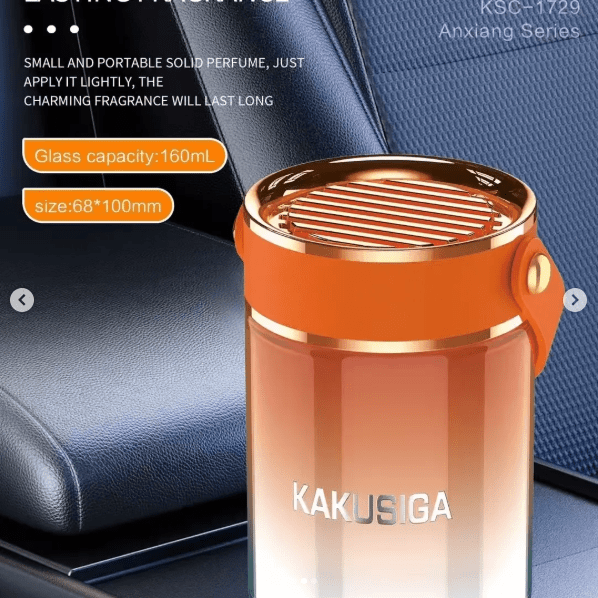 Kakusiga KSC-1729 ANXIANG Solid car perfume Black