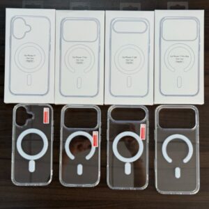 Transparent Acrylic Magsafe Case IP 17 PRO Clear