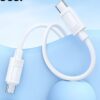 Hoco X122 Benefit 60W silicone charging data cable C to C(packaged) white