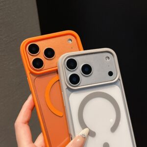 Acrylic Case with Magsafe (big hole) IP 17 PM Gray