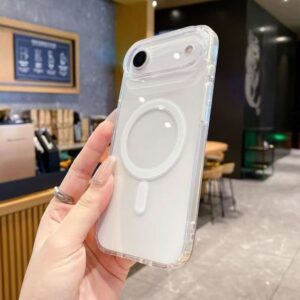 Transparent Acrylic Magsafe Case IP 17 AIR Clear