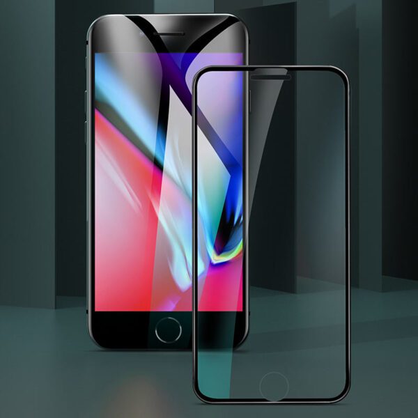 Hoco Nano 3D full screen edges protection tempered glass for iPhone7/8(A12) Black