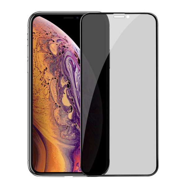 Hoco Shatterproof edges full screen anti-spy tempered glass for iPX/XS/11 Pro(A13) black