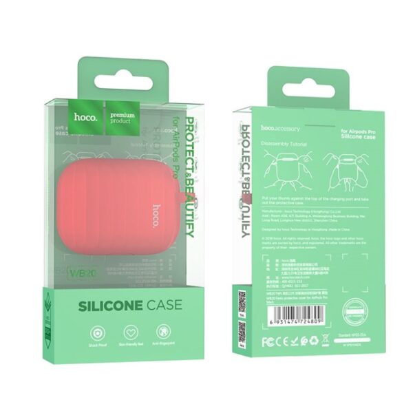 Hoco WB20 Fenix protective cover for APs Pro red