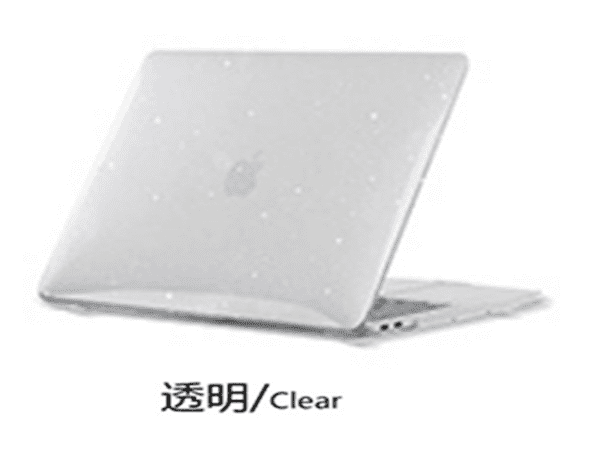 Gypsophila Star MacBook Cover 13.3 Air 2020-2021 (A1932/A2179/A2337) Clear