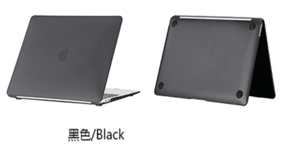 Crystal Sand MacBook Cover 15 Air M2 2023 (A2941) Black