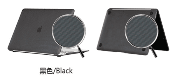 Carbon Fiber MacBook Cover 16.2 Pro (A2485/A2780/A2991) Black