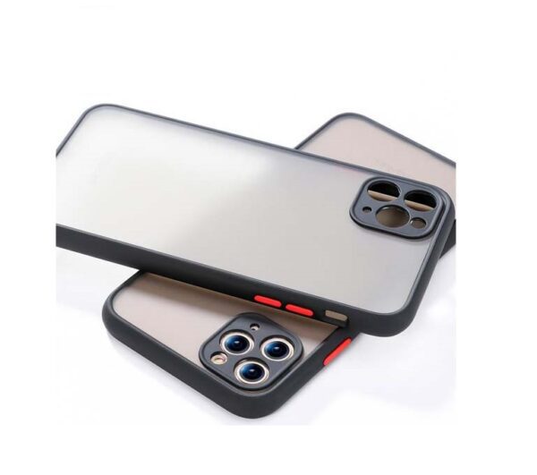 Matte shadow series protective case for iP13 Mini Black