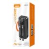 Jokade JG034 MINGSHANG series 22.5W+PD20W fully compatible mobile power bank with wire (30000mAh) Black