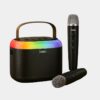 Hoco DS69 Vessel RGB BT speaker with two microphones black