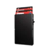 pNYPkKYaxh Wiwu Warriors Carbon Magsafe Metal Stand Card Holder MW-007 Black