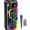 KAKUSIGA KK-8214 JIWU flame light wireless speaker Black