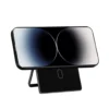 s2EdJb2at8 Wiwu Warriors Carbon Magsafe Metal Stand Card Holder MW-007 Black
