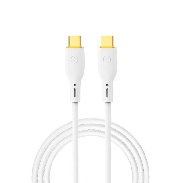 Wiwu Vigor Cable Wi-C018 C-C USB C to USB C cable 100W White
