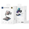 Wiwu Wi-W023  3 in 1 Cableless charger Black