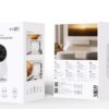 XO FF03 EU Android 720P Mini Projector with Stand (2.4+5G WIFI)
