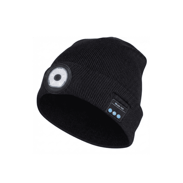 XO M02 Bluetooth Music Knitted Hat Removable and Washable With LED Lighting