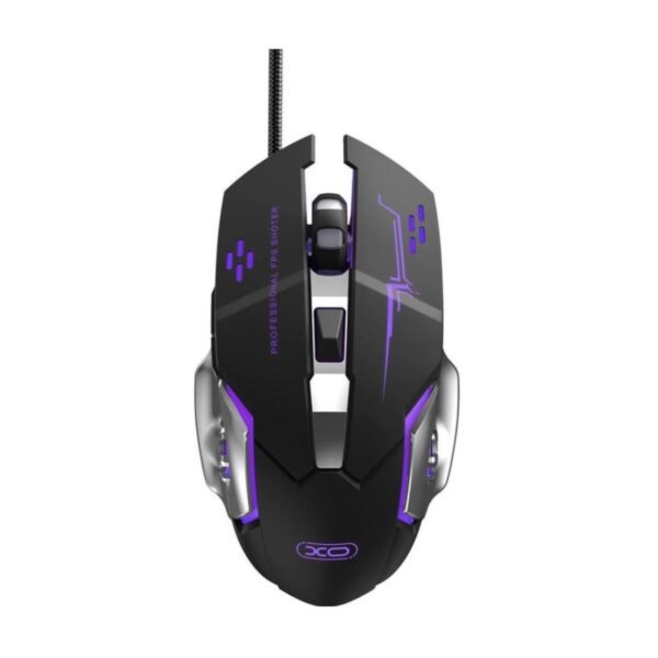 XO M10 Gaming Mechanical 6-Button Light Emitting Wired Mouse