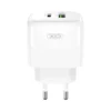 XO L137(EU) PD20W/QC18W (1USB-A+1USB-C) Fast Charger
