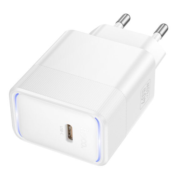 Hoco CS113A Lounge single port PD40W charger(EU) white