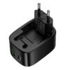 Hoco CS102A folding PD30W+QC3.0 charger(EU) black