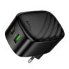 Hoco CS102A folding PD30W+QC3.0 charger(EU) black