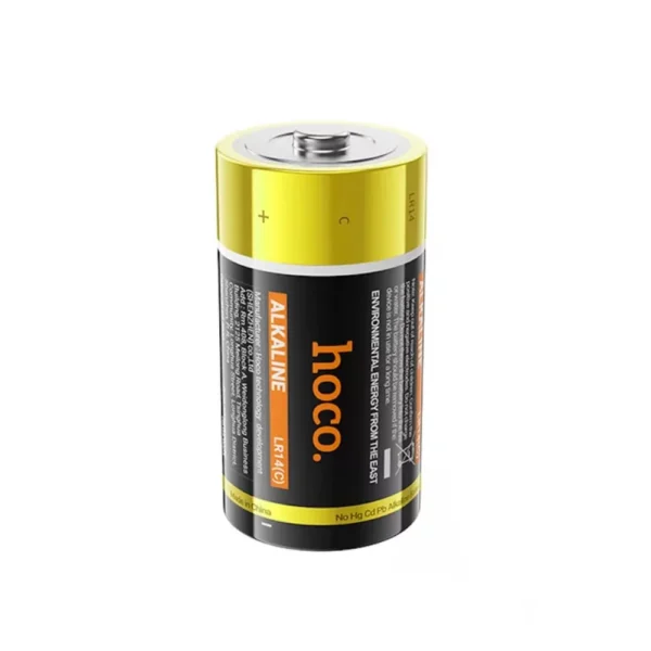 Μπαταρία-Αλκαλική-Hoco-DLR03-LR14-size-C-Τεμ.-2-1 Hoco DLR03 LR14(C) battery(2PCS)