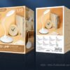Kakusiga KSC-1504 FUGUANG foldable LED reading table lamp White