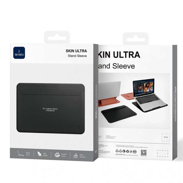 Wiwu 14.2 SKIN ULTRA Stand Sleeve Black