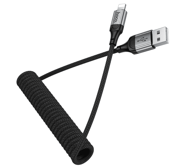 Hoco X121 Nuevo charging data cable iP black