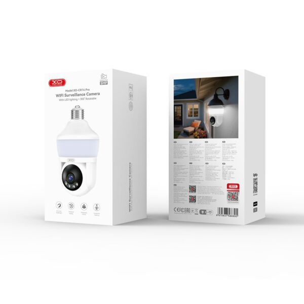 XO CR14 Pro Premium Edition Magic Bulb 500W Pixel Camera （no charger inside) White