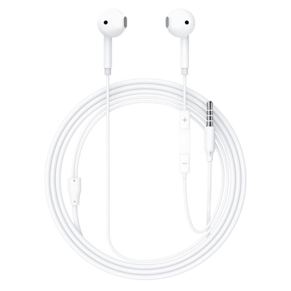 AceFast L14 3.5mm semi-in-ear wired earphones with mic,white