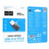 Hoco HB53 USB mini TF card reader 2.0 black