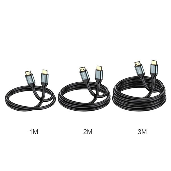 Jokade JA040 XUNJIE Series HDTV 2.0 Male to Male 4K HD Data Cable (1 meter) Black