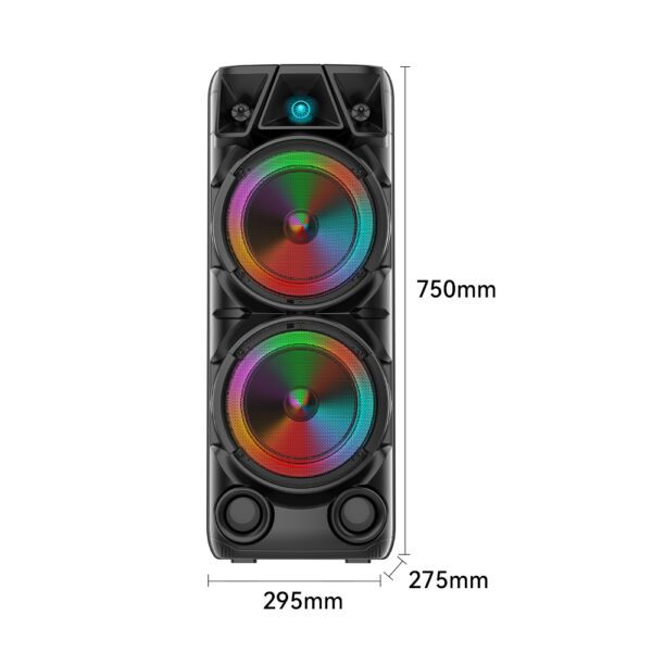 Sing-e ZQS8210 RGB Party Dual Speaker 30W Black