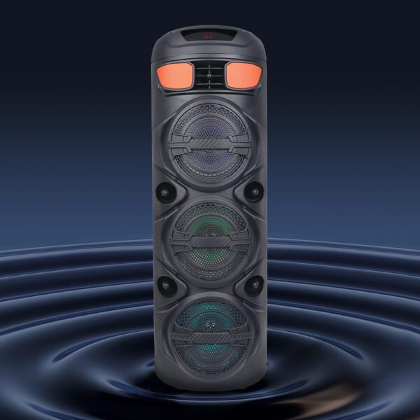 Sing-e ZQS6301 RGB Party Triple Speaker 6,5 inch 30W Black