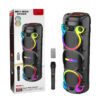Hb416b4a9adcf4b57ad7d16eed277df46l Sing-e ZQS6302 RGB Party Triple Speaker 6,5 inch 30W Black