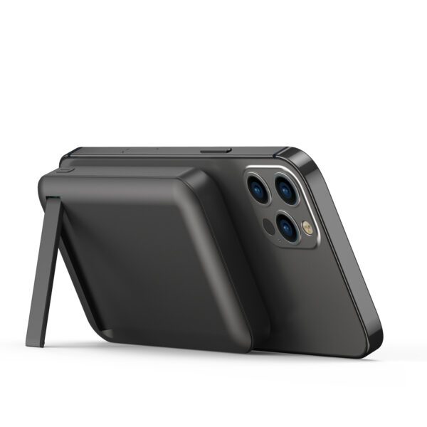 Wiwu Snap Cube- Magnetic Wireless Charger Power Bank 10000mAh SC1000WHT 磁吸充电宝 10000毫安 Black