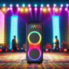 Hd62e0f4608dc408886d3e9a0bc26a974m Sing-e ZQS10212 RGB Party Dual Speaker 10 inch 100W Black