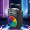 Hd76a6da7f55b4e94adda42f3536cfd0aI Kakusiga KK-2101 KARUI colorful LED wireless speaker Black