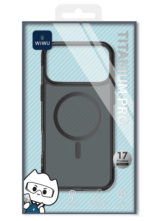 Wiwu TITANIUM MCC-702 for iP17ProMax 6.9" Transparent Black