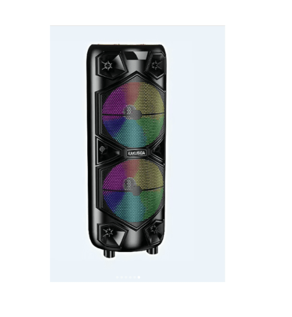 Kakusiga KK-12202 JIADI flame lamp wireless speaker Black