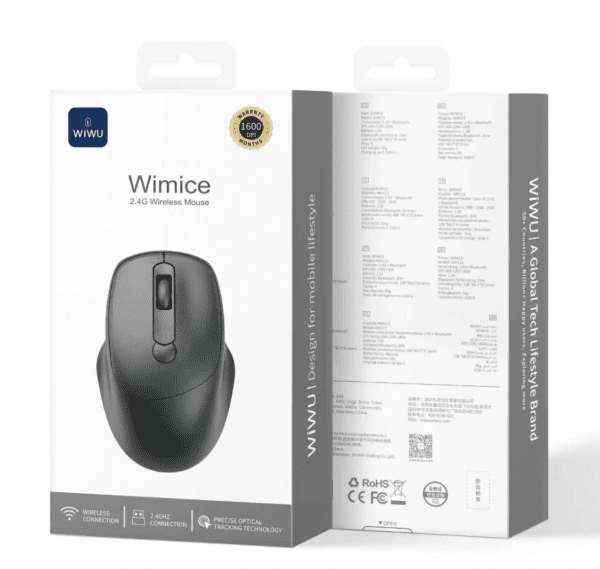 Wiwu 2.4G Wireless Mouse WM113 Black