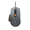 XO M14 Wired Six-Button Backlit Gaming Mouse Gray