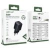 AceFast A118 PD30W mini GaN USB-C fast charger,black (EU)