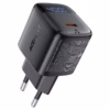 AceFast A135 PD40W GaN charger USB-C with digital display,black(EU）